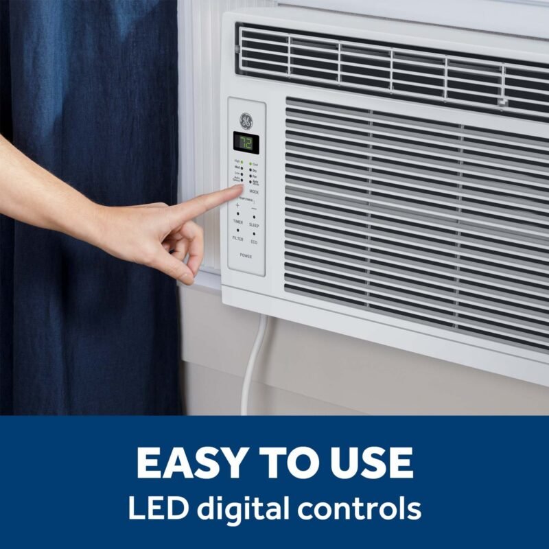 GE 6,000 BTU Electronic Window Air Conditioner - Image 2