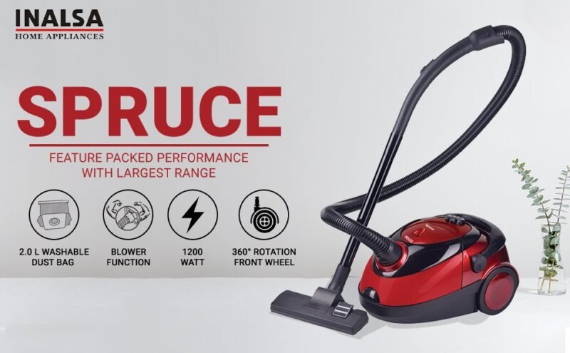 Inalsa Spruce-1200W Vacuum Cleaner for Home - Image 2